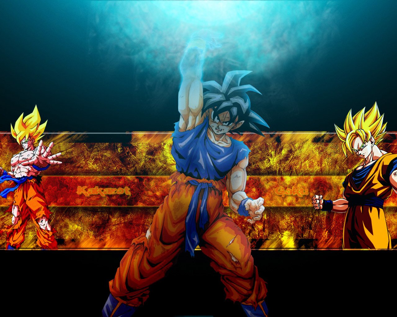 You are viewing the Dragonball Z wallpaper named Goku.