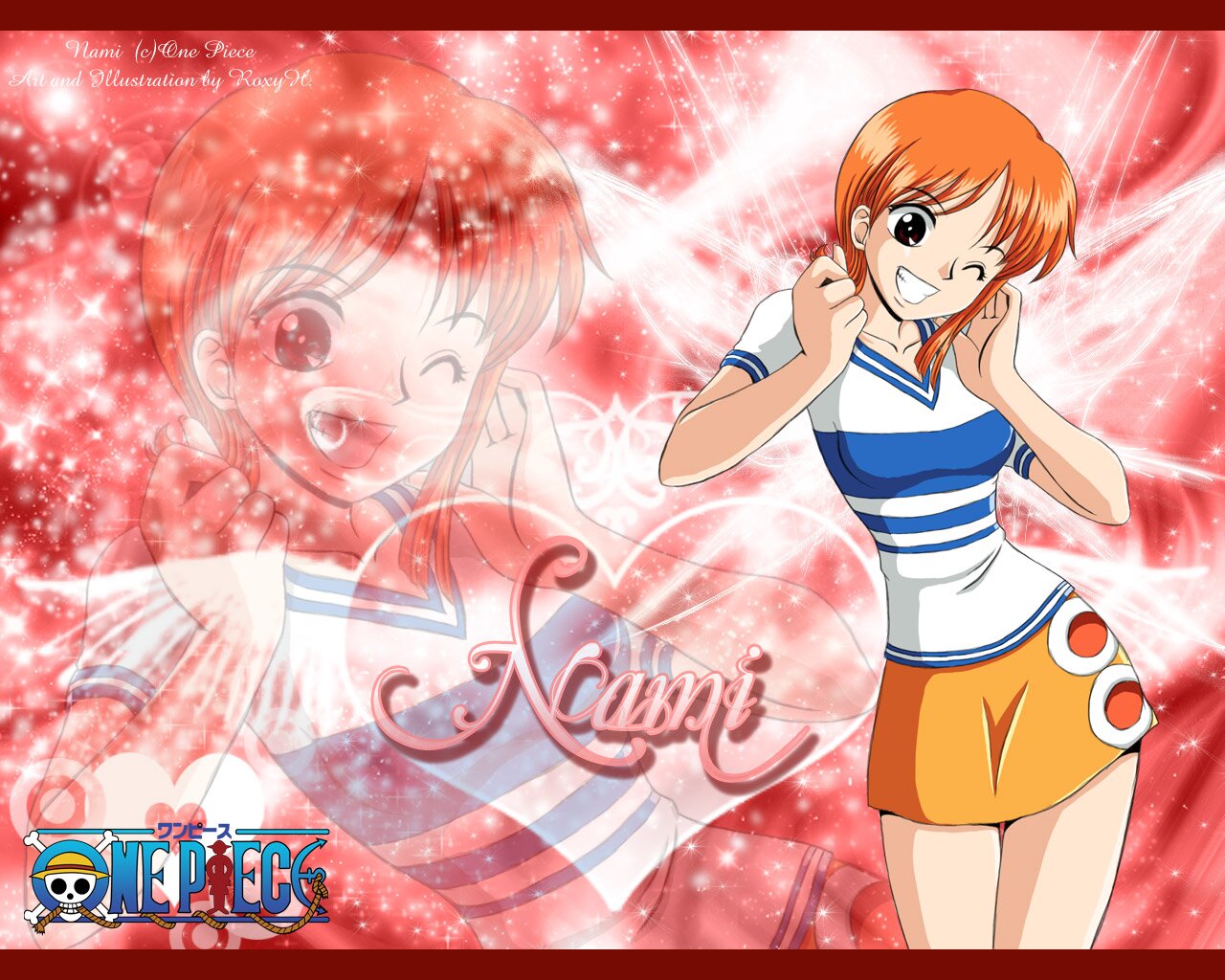 You are viewing the One Piece wallpaper named Nami.